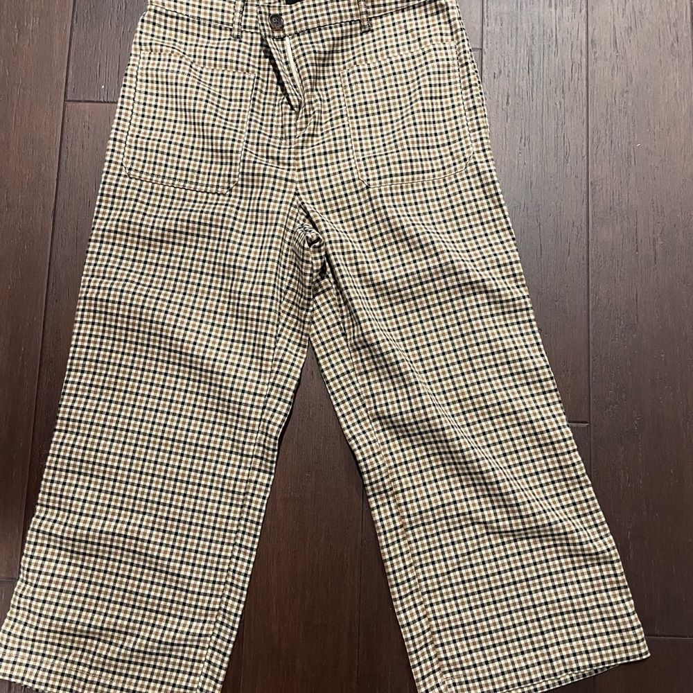 Who What Wear Plaid pants  - Black and Tan